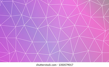 Abstract mosaic background with triangles. Style for your business design. Vector illustration. Light Gradient Abstract Background
