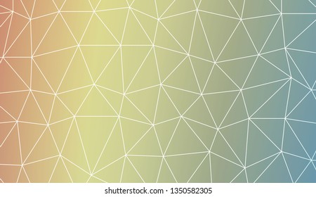 Abstract mosaic background with triangles. Style for your business design. Vector illustration. Light Gradient Abstract Background