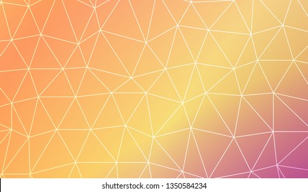 Abstract mosaic background with triangles. Style for your business design. Vector illustration. Light Gradient Abstract Background