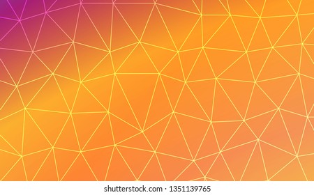 Abstract mosaic background with triangles. Style for your business design. Vector illustration. Light Gradient Abstract Background