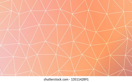 Abstract mosaic background with triangles. Style for your business design. Vector illustration. Light Gradient Abstract Background