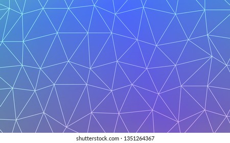Abstract mosaic background with triangles. Style for your business design. Vector illustration. Light Gradient Abstract Background