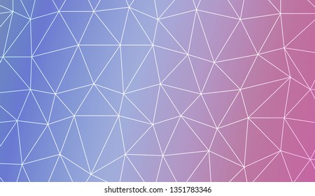 Abstract mosaic background with triangles. Style for your business design. Vector illustration. Light Gradient Abstract Background