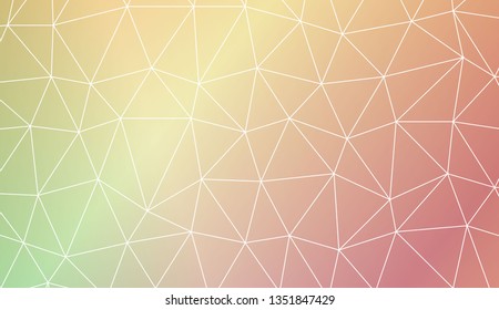 Abstract mosaic background with triangles. Style for your business design. Vector illustration. Light Gradient Abstract Background