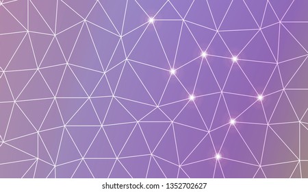 Abstract mosaic background with triangles. Style for your business design. Vector illustration. Light Gradient Abstract Background
