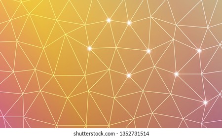 Abstract mosaic background with triangles. Style for your business design. Vector illustration. Light Gradient Abstract Background