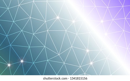 Abstract mosaic background with triangles. For your wallpaper, advert, banner, poster. Vector illustration. Creative gradient color