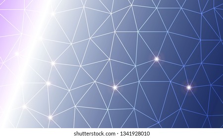 Abstract mosaic background with triangles. For your wallpaper, advert, banner, poster. Vector illustration. Creative gradient color