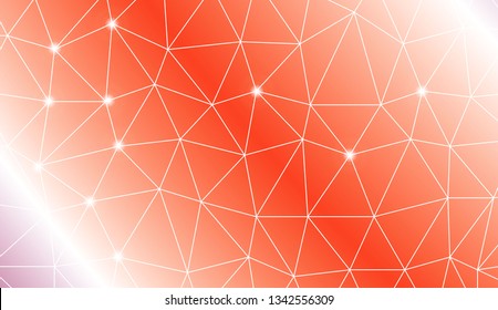 Abstract mosaic background with triangles. For your wallpaper, advert, banner, poster. Vector illustration. Creative gradient color