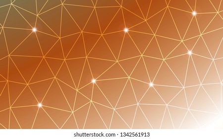 Abstract mosaic background with triangles. For your wallpaper, advert, banner, poster. Vector illustration. Creative gradient color