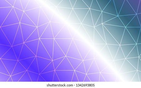 Abstract mosaic background with triangles. For your wallpaper, advert, banner, poster. Vector illustration. Creative gradient color