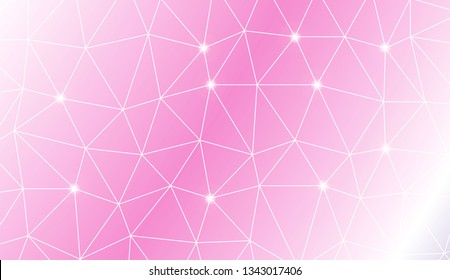 Abstract mosaic background with triangles. For your wallpaper, advert, banner, poster. Vector illustration. Creative gradient color