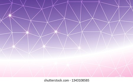 Abstract mosaic background with triangles. For your wallpaper, advert, banner, poster. Vector illustration. Creative gradient color