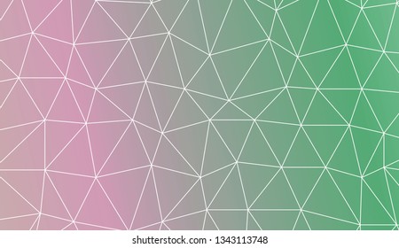 Abstract mosaic background with triangles. For your wallpaper, advert, banner, poster. Vector illustration. Creative gradient color