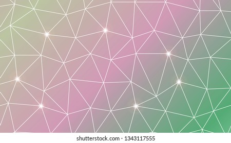 Abstract mosaic background with triangles. For your wallpaper, advert, banner, poster. Vector illustration. Creative gradient color