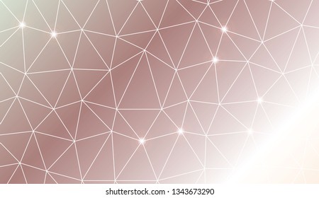 Abstract mosaic background with triangles. For your wallpaper, advert, banner, poster. Vector illustration. Creative gradient color