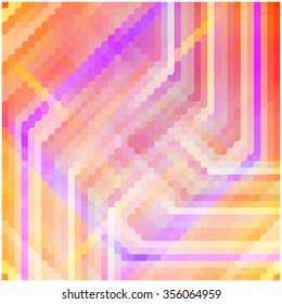 Abstract mosaic background. Abstract vector colorful backdrop.