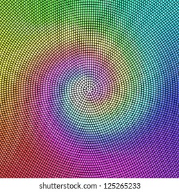Abstract mosaic background. Vector illustration.
