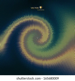 Abstract mosaic background. Vector illustration. 