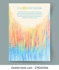 Abstract mosaic background. Vector illustration.