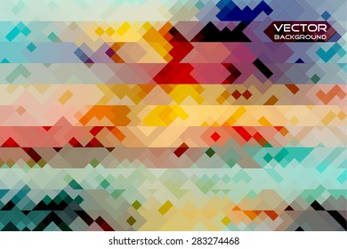 abstract mosaic background. vector illustration.