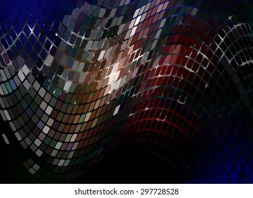 abstract mosaic background, vector illustration, clip art