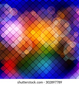 abstract mosaic background, vector illustration, clip art