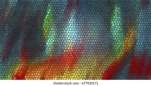 Abstract mosaic background. Vector illustration