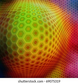 Abstract mosaic background. Vector illustration.