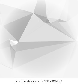 Abstract mosaic background with white corners. Copy space.