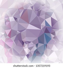 Abstract mosaic background with white corners. Copy space.