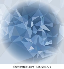 Abstract mosaic background with white corners. Copy space.