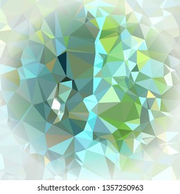 Abstract mosaic background with white corners. Copy space.