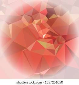 Abstract mosaic background with white corners. Copy space.