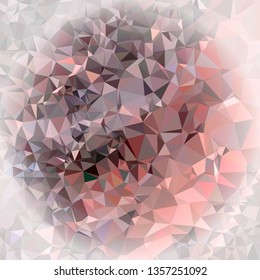 Abstract mosaic background with white corners. Copy space.