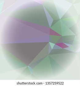 Abstract mosaic background with white corners. Copy space.