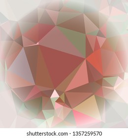 Abstract mosaic background with white corners. Copy space.