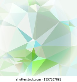 Abstract mosaic background with white corners. Copy space.