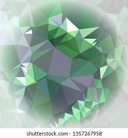 Abstract mosaic background with white corners. Copy space.