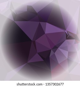 Abstract mosaic background with white corners. Copy space.