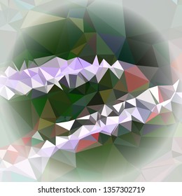 Abstract mosaic background with white corners. Copy space.