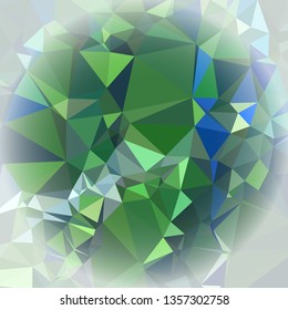 Abstract mosaic background with white corners. Copy space.