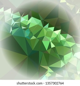 Abstract mosaic background with white corners. Copy space.