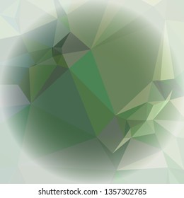 Abstract mosaic background with white corners. Copy space.
