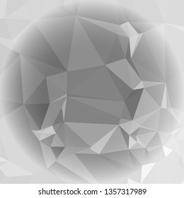 Abstract mosaic background with white corners. Copy space.