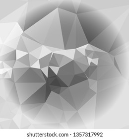 Abstract mosaic background with white corners. Copy space.