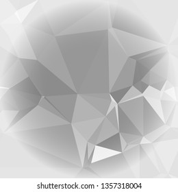 Abstract mosaic background with white corners. Copy space.