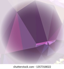 Abstract mosaic background with white corners. Copy space.