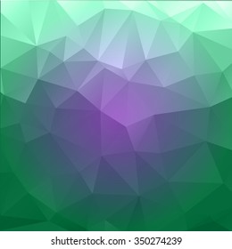 Abstract mosaic background.multicolor circle geometric rumpled triangular low poly style illustration graphic background. Vector polygonal design for business.