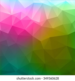 Abstract mosaic background.multicolor geometric rumpled triangular low poly style illustration graphic background. Vector polygonal design for business.